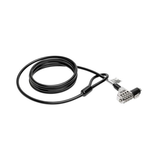 Candado de Seguridad Tripp-Lite SEC6C para Laptop, 1.83 m, Negro - Protección Confiable y Práctica