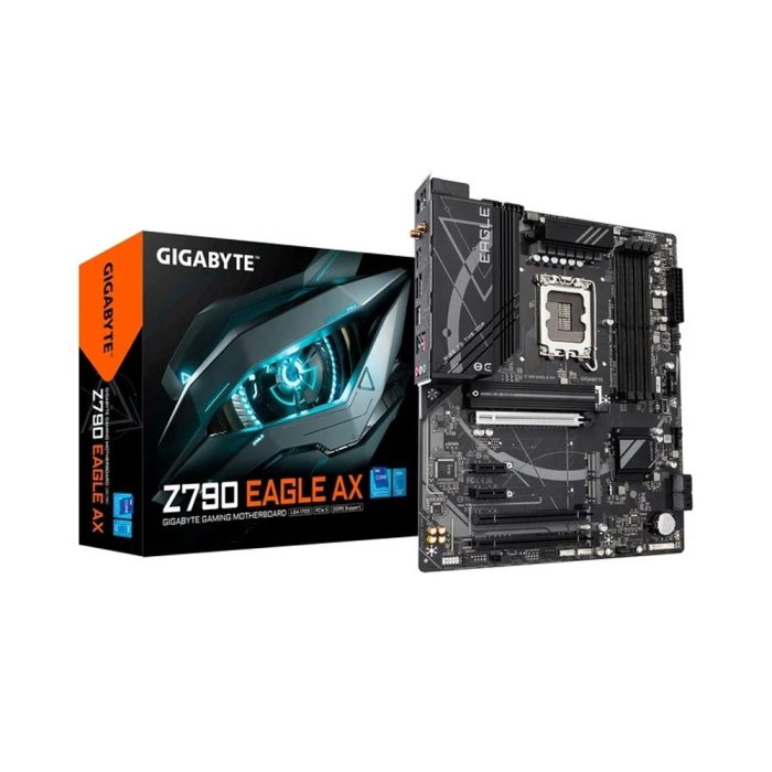 Placa Base Gigabyte Z790 EAGLE AX ATX LGA1700 con Chipset Intel Z790 - Rendimiento y Conectividad Superior