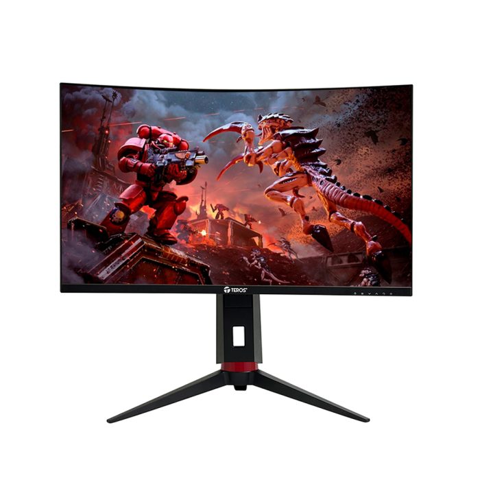 Monitor Curvo Gaming TEROS TE-2766G de 27'' FHD VA - 180Hz, 1ms, HDMI, DP, PIVOT - Experiencia Inmersiva