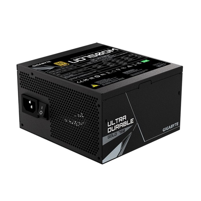 Fuente de Alimentación Gigabyte GP-UD750GM 750W ATX 80 Plus Gold - Eficiencia y Potencia para tu PC