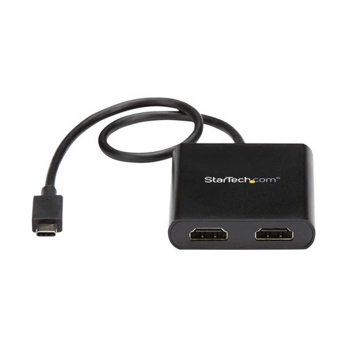 Adaptador USB-C a 2x HDMI StarTech.com - Dual 4K 30Hz, Compatible con Thunderbolt 3 y Windows