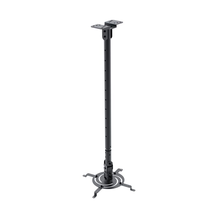 Klip Xtreme KPM-610B: Kit de Montaje Giratorio para Proyector - Acero Duradero, Ideal para Techos Inclinados
