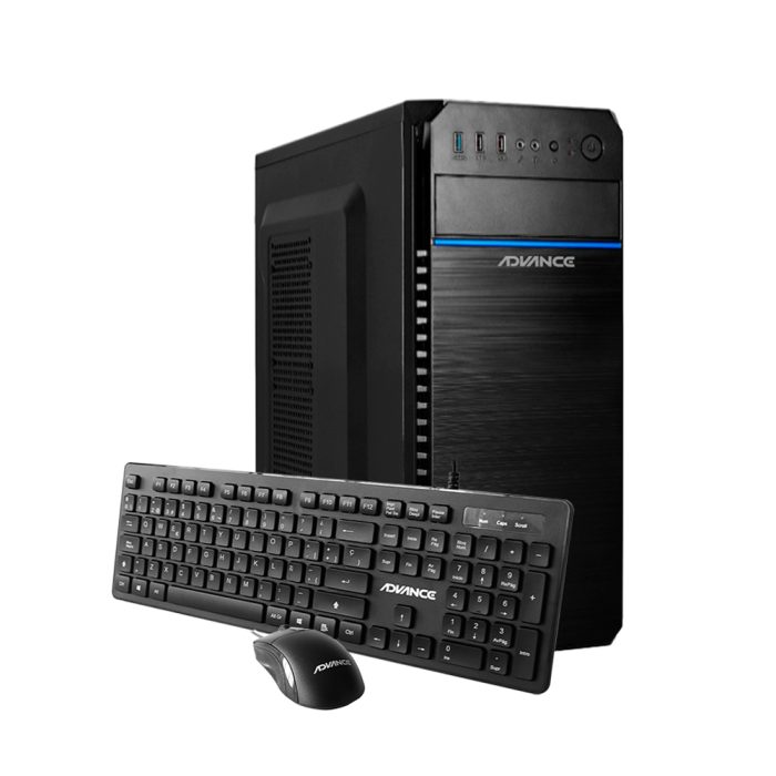 PC Advance WO8360 - Intel Core i3-12100, 8GB RAM, 1TB HDD, Linux, ideal para trabajo y estudio