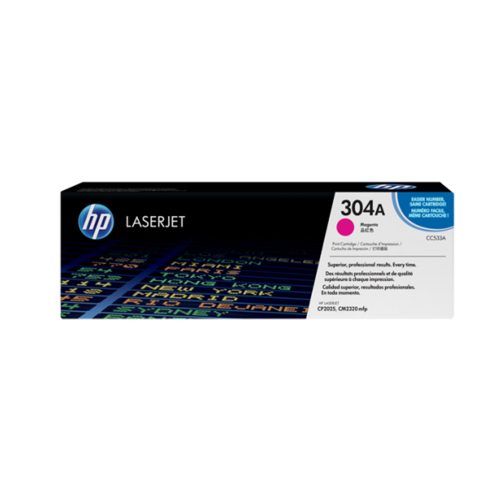 Tóner HP CC533A (304A) Magenta para Impresoras LaserJet CP2025 - Alta Calidad de Impresión