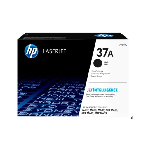 Tóner HP CF237A Negro para M631/M607 - Alto Rendimiento 11,000 Páginas | Impresiones de Calidad