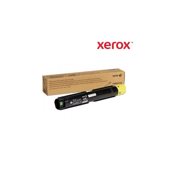 Tóner Xerox 106R03746 Amarillo para Multifuncion Xerox Versalink C70XX - Alta Calidad de Impresión