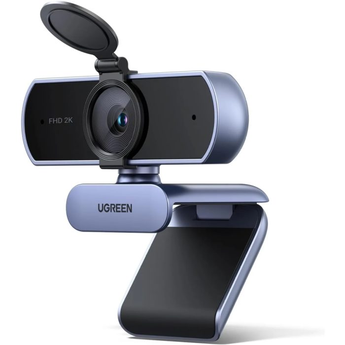 UGREEN Webcam 2K Full HD 1080P con Enfoque Automático - Cámara Ideal para PC