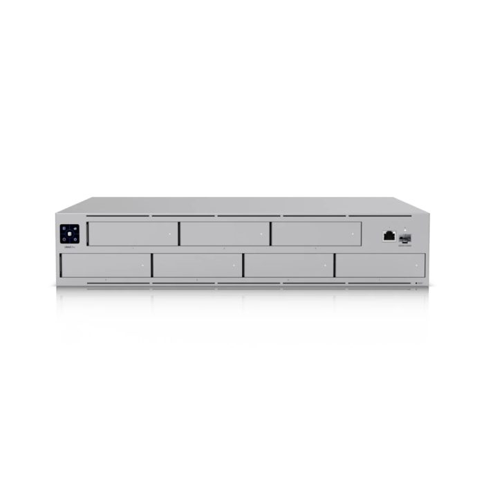 Servidor NAS Ubiquiti UNAS-Pro - Unidad de almacenamiento UniFi Drive, gestión avanzada