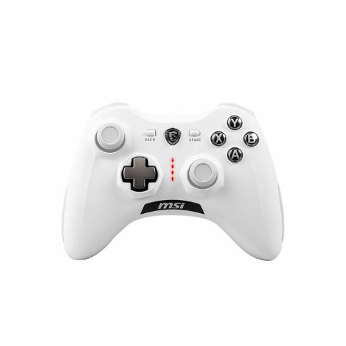 Controlador gaming MSI Force GC30 V2 Blanco – Conectividad inalámbrica, diseño ergonómico, alta precisión