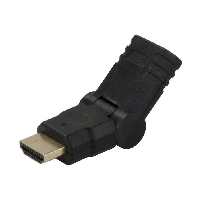 Adaptador de Video Xtech 19 pines HDMI Tipo A Hembra a Macho - Conexión Pivotante, Fácil de Usar