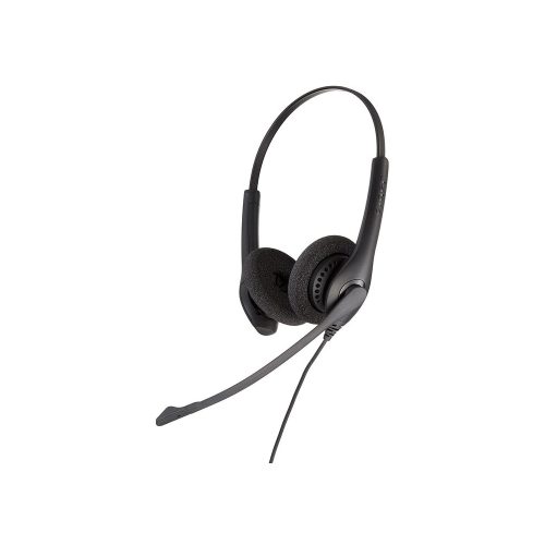 Auriculares Jabra BIZ 1500 Duo con conectividad USB, diseño en oreja, sonido claro y cómodo