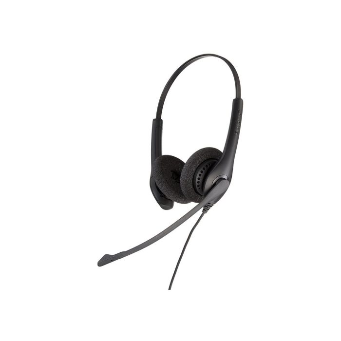 Auriculares Jabra BIZ 1500 Duo con conectividad USB, diseño en oreja, sonido claro y cómodo
