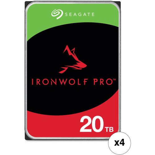 Disco Duro Seagate Ironwolf Pro 20 TB SATA 6Gb/s - Rendimiento Óptimo para Almacenamiento Masivo