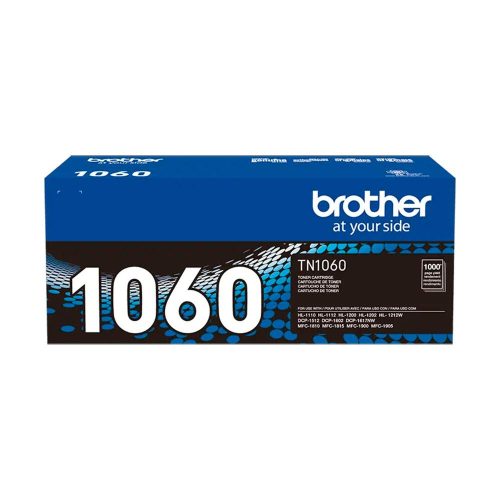 Tóner Brother TN1060 original negro para impresora láser - rendimiento estándar de 1000 páginas