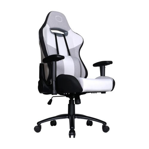 Silla Gaming Cooler Master Caliber X2C Gris y Blanco - Comodidad y Estilo para tus Juegos