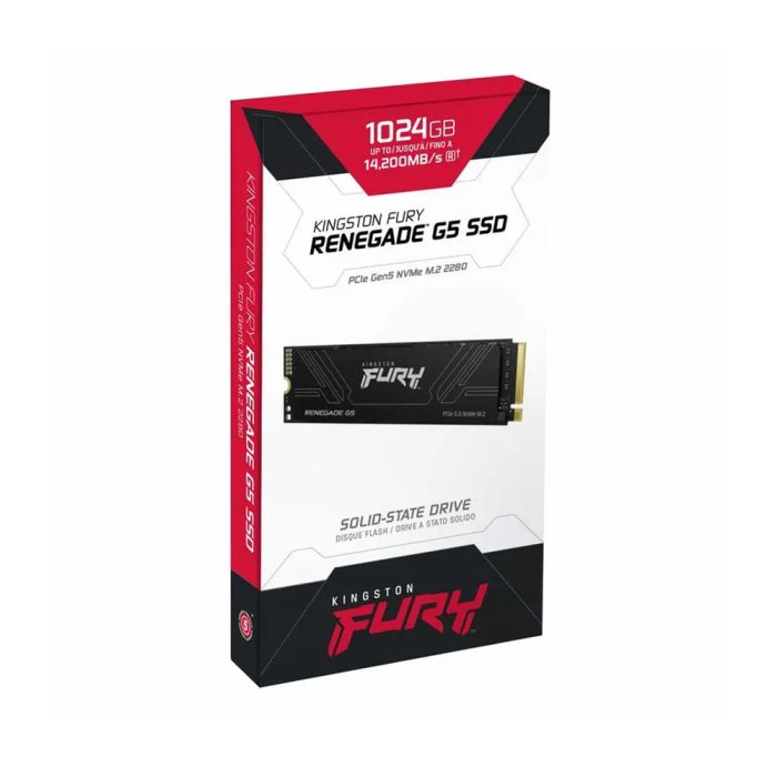 SSD 1TB FURY RENEGADE G5 + Tarjeta SD 64GB Rápida, Ideal para Gaming y Almacenamiento Eficiente