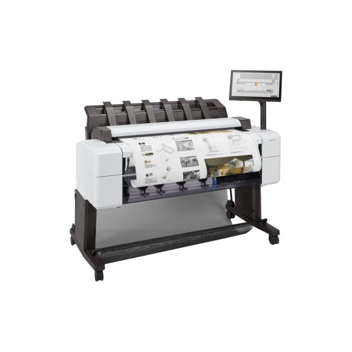 Impresora HP Designjet T2600dr de 36" con escáner y copiadora, velocidad de 19.3s, 128GB, Ethernet