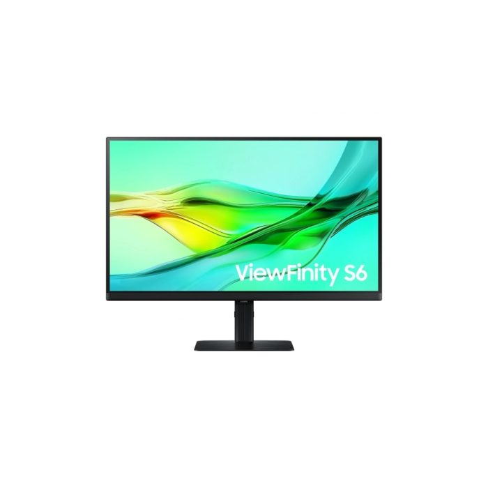 Monitor Samsung Viewfinity S6 de 27" QHD, IPS, 100Hz con función Pivot - Ideal para trabajo y gaming