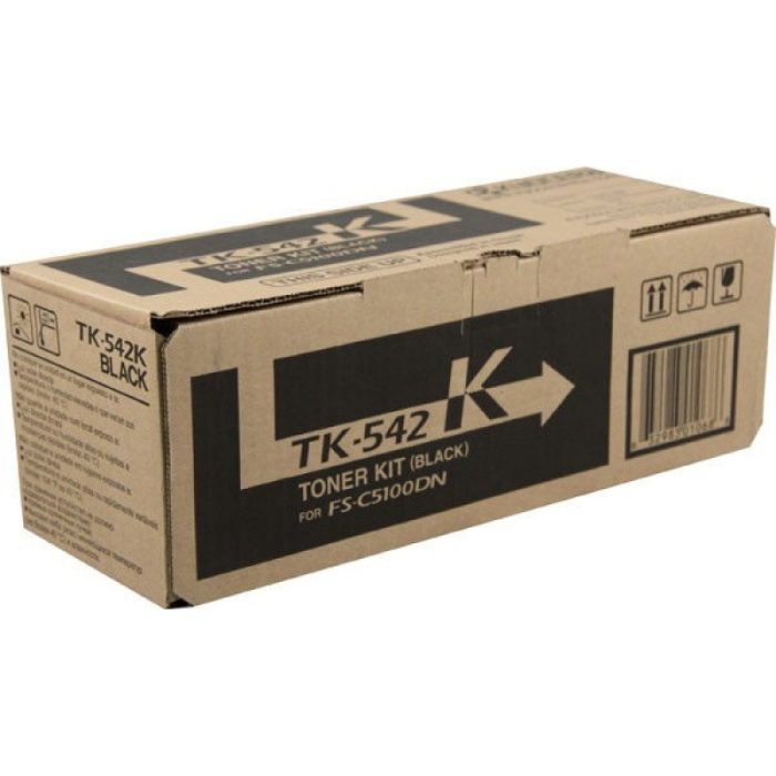 Toner Kyocera TK-542K Negro 4K para FS-C5100DN - Impresiones de alta calidad y rendimiento excepcional