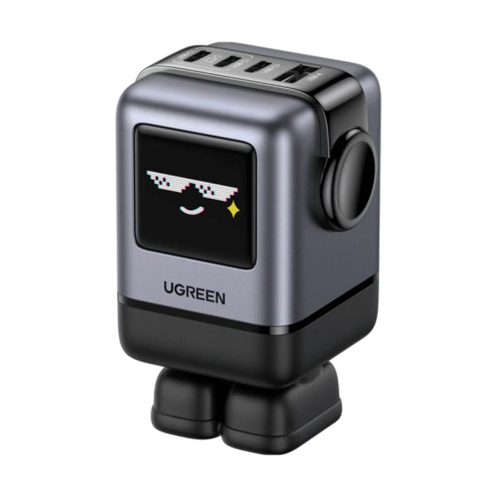Cargador UGREEN Nexode 100W: Carga Rápida Compacta y Eficiente con 4 Puertos USB-C【Negro】