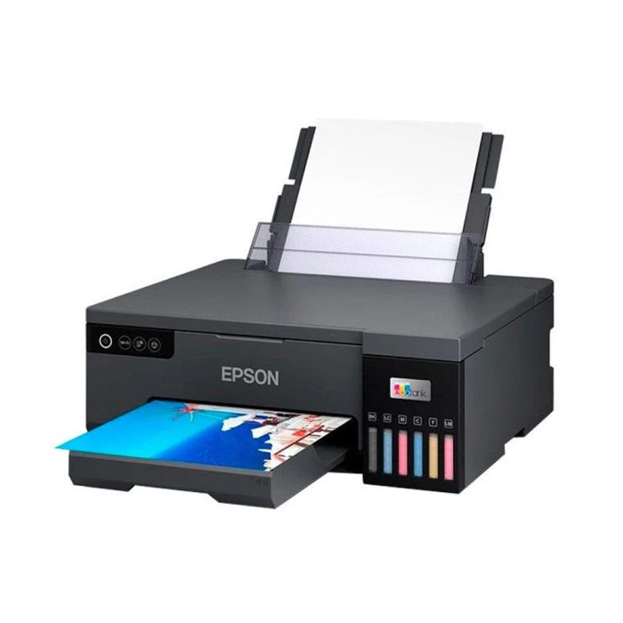 Impresora Fotográfica Epson Ecotank L8050 con Conectividad Wi-Fi, Ideal para PVC/CD/DVD