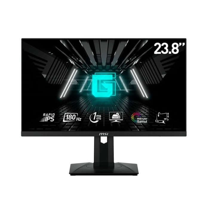Monitor Gaming MSI G244PF E2 de 23.8" FHD - IPS Rápido 180Hz, Conexiones HDMI y DP, Ideal para Jugadores