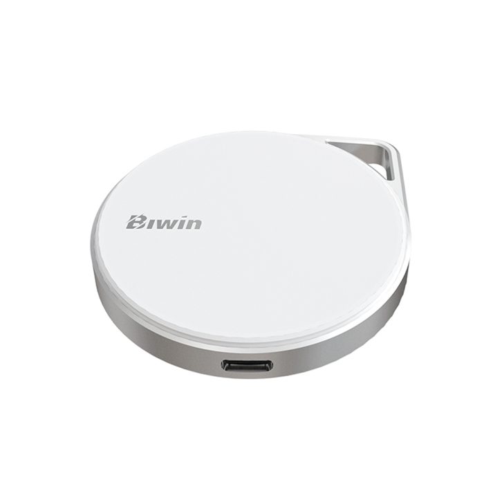 SSD Externo Biwin Amber PM2000 de 1TB, 2000MB/s - Rápido y Elegante en Color Blanco