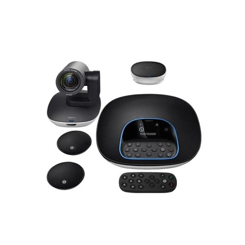 Cámara Logitech B2B ConferenceCam Black - Ideal para Videoconferencias en Alta Definición