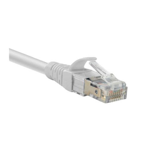 Cable de interconexión Nexxt CAT 6a RJ-45 trenzado 91 cm - UTP gris, ideal para alta velocidad de red