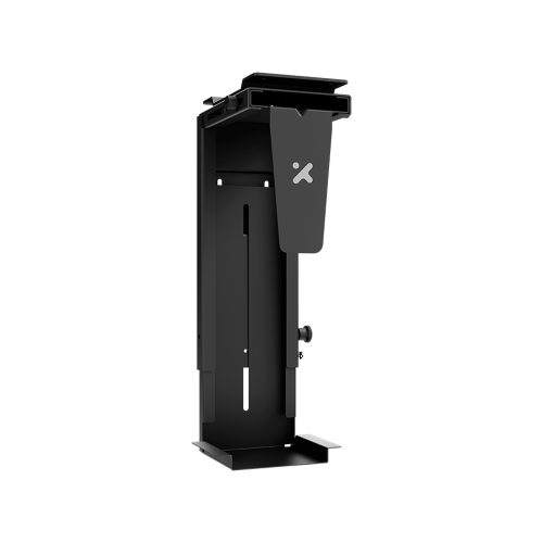 Soporte Xtech XTA-600 para PC/UPS - Montaje en pared o bajo escritorio - Color Negro