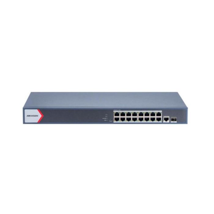 Switch Hikvision 16 Puertos Gigabit Smart POE - Rendimiento Rápido y Conectividad Eficiente