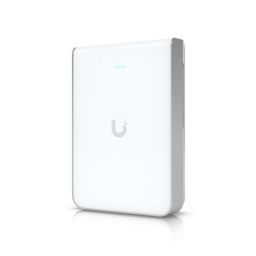 Ubiquiti U7-Pro-Wall: Punto de Acceso WiFi 7 6GHz, 4 Puertos Ethernet, Alto Rendimiento, Ideal para Hogar y Oficina