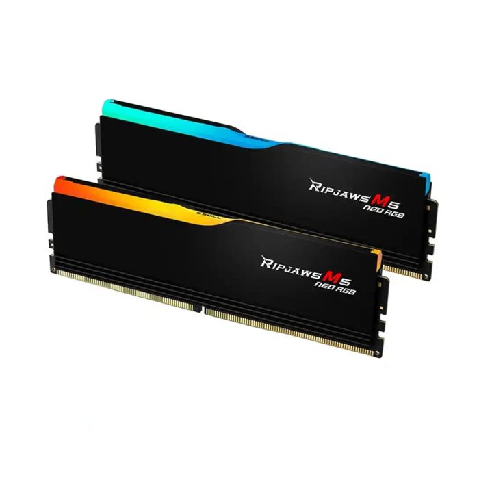 Memoria RAM G.SKILL Ripjaws M5 Neo RGB DDR5 32GB 6000MHz CL36 AMD EXPO Black (2x16GB)