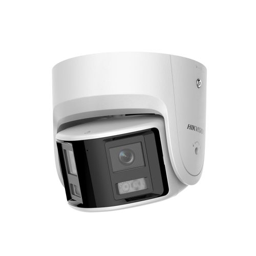 Cámara Hikvision Panorámica ColorVu 4 MP, ideal para interior/exterior, con soporte de montaje incluido