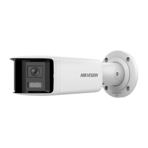 Cámara de vigilancia Hikvision ColorVu 4 MP con conexión por red y visión nocturna avanzada - DS-2CD2T47G2P-LSU/SL