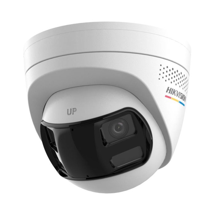 Cámara de vigilancia Hikvision 6 MP Turret con Doble Lente para Seguridad en Red - Conectividad Avanzada