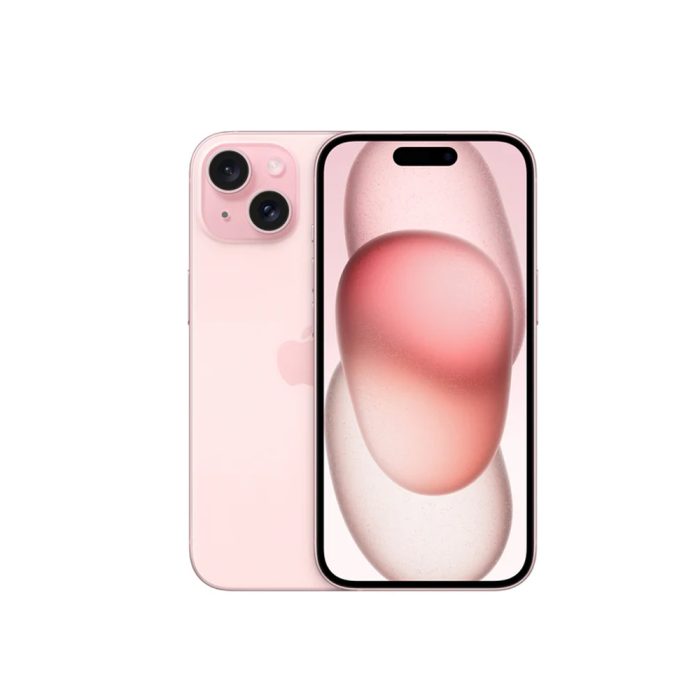 Apple iPhone 15 Rosa de 128GB - 5G, pantalla OLED 6.1", 48MP+12MP cámaras, A16 Bionic, SIM-free