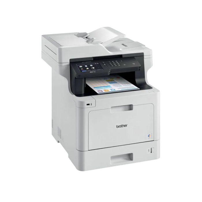 Impresora Láser Multifunción Brother MFC-L8900CDW Inalámbrica, Color, 33 ppm, Escáner y Fax, Dúplex