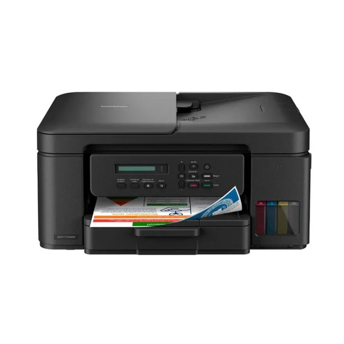 Impresora Multifuncional Brother DCP-T730DW, Inyección de Tinta, Conexión Wi-Fi, Compacta y Eficiente