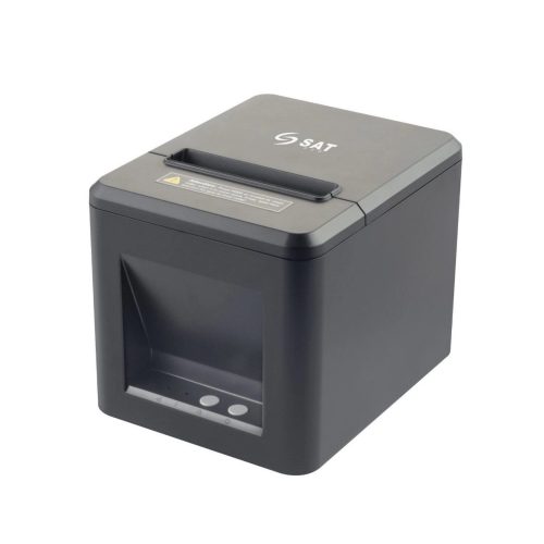 Impresora térmica SAT Q22UE, ancho de impresión 80 mm, ideal para tickets y etiquetas, rápida y eficiente
