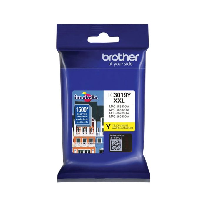 Tinta Brother LC-3019Y Amarilla para Impresoras MFC-J5330DW y MFC-J6730DW - Alta Calidad de Impresión
