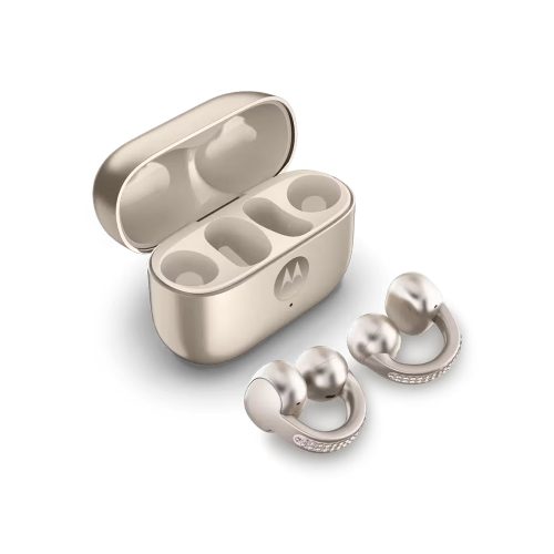 Motocicleta Moto Buds Loop: Auriculares Inalámbricos French Oak con Sonido Premium y Comodidad