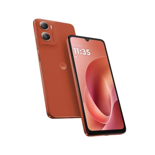 Motorola G06 - Smartphone Android 64 GB Naranja, Pantalla táctil y Conectividad avanzada