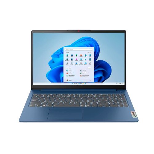 Notebook Lenovo IdeaPad Slim 3, 15.6" FHD, Core i5-12450H, 8GB RAM, veloz y ligero, ideal para trabajo y estudio
