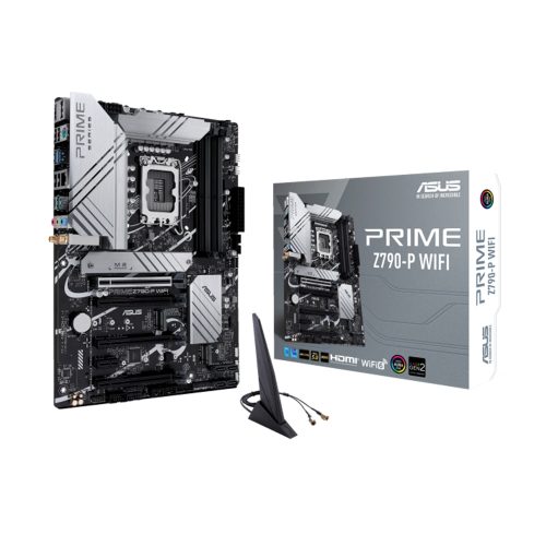 Motherboard ASUS Prime Z790-P WIFI ATX - Chipset Intel Z790, LGA1700, Conectividad WiFi, Rendimiento Óptimo