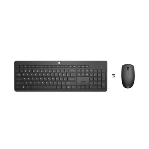 Teclado y Mouse Inalambricos HP 235 - Conectividad Fácil, Diseño Ergonómico y Fluidez en Tus Tareas