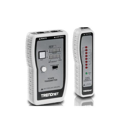 Probador de Cable de Red Trendnet TC-NT2: Verifica Conexiones Rápidas y Efectivas para Redes Ethernet