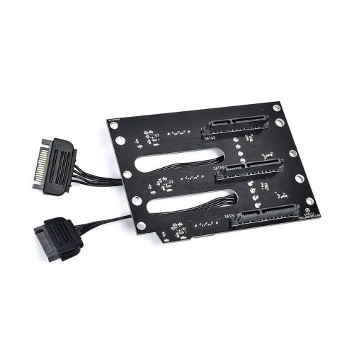 Adaptador Lian Li G47.LAN2-3X, 3 Puertos SATA Hembra a 2 Macho, Color Negro, Ideal para Expansión