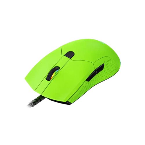 Mouse Gaming Vsg Aurora Verde con 7200 DPI, 6 Botones y RGB, Ideal para Gamers y PC