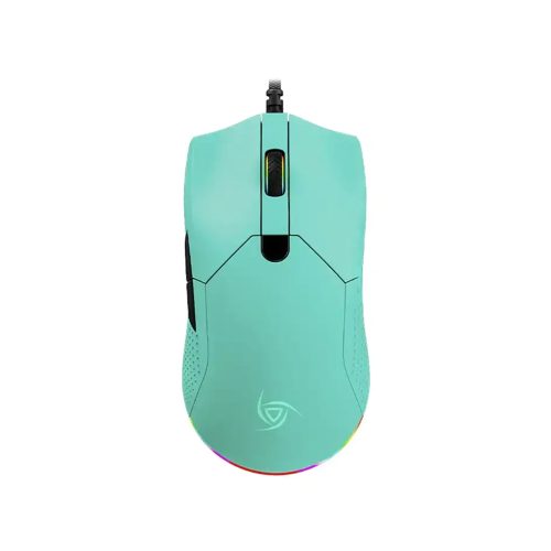 Mouse Vsg Aurora Gaming Azul - Hasta 7200 DPI, 6 Botones, RGB, Ideal para Jugadores